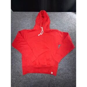 Best Made Co Mens Red Pullover Hoodie Sweatshirt Size S New York Design